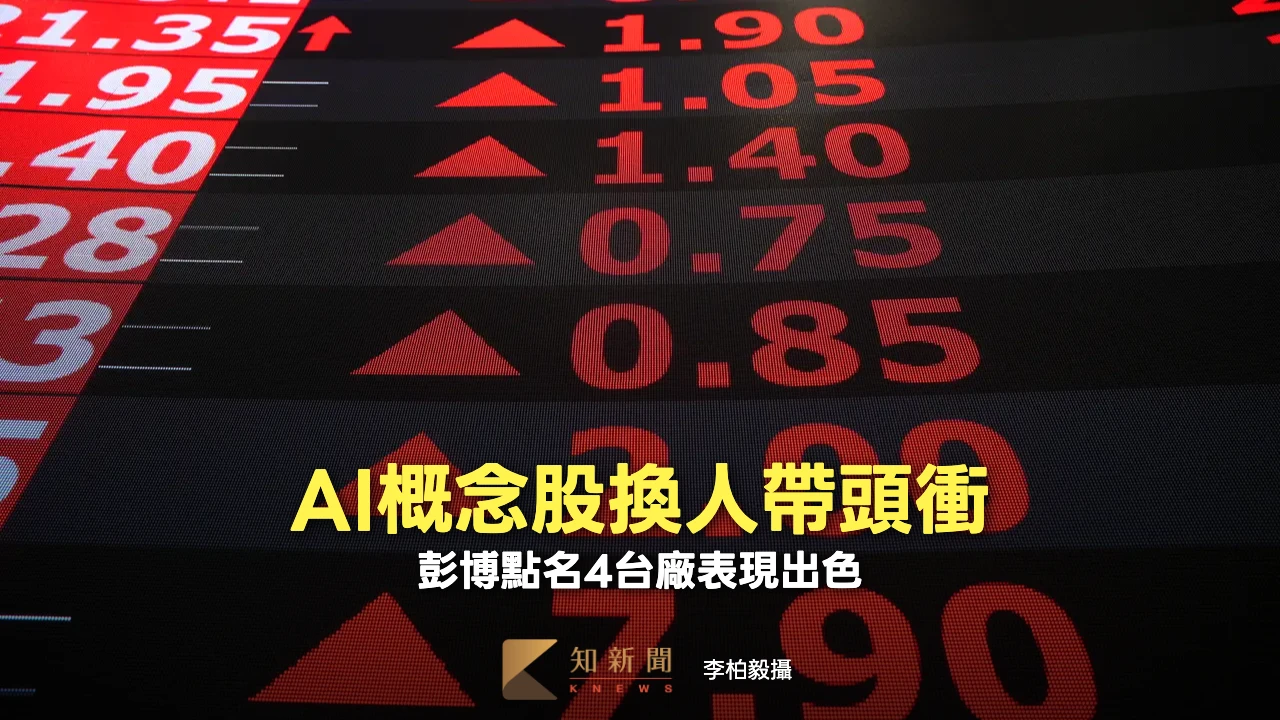 AI中小型概念股接棒台積電！彭博點名4台廠本月表現亮眼　這檔狂漲近80%