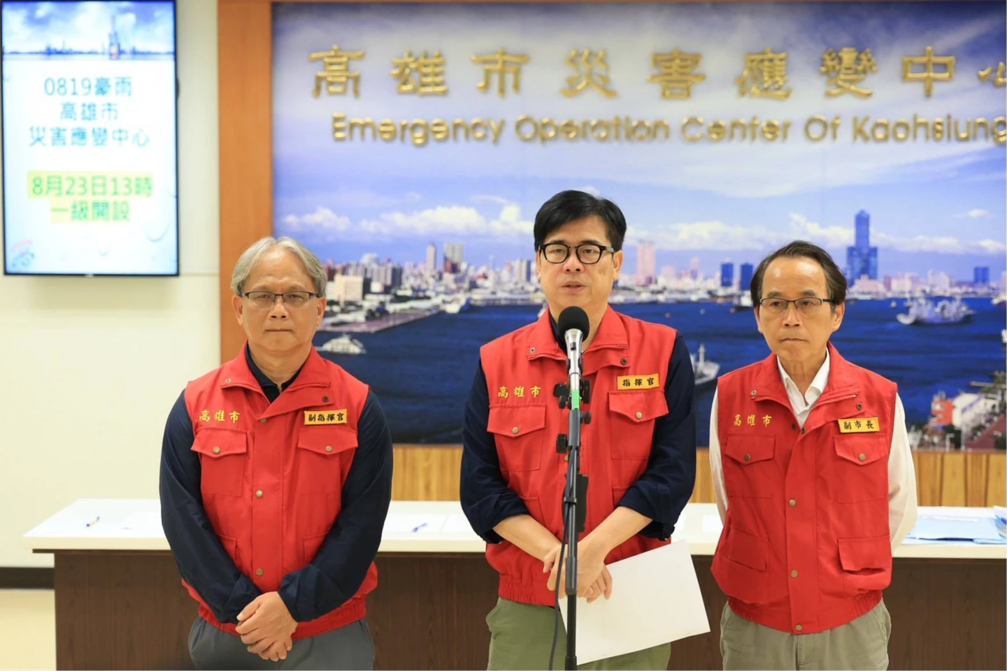 高雄豪雨撤離2649人！陳其邁向中央爭取農漁損全品項救助　盼淹水戶擴大補助