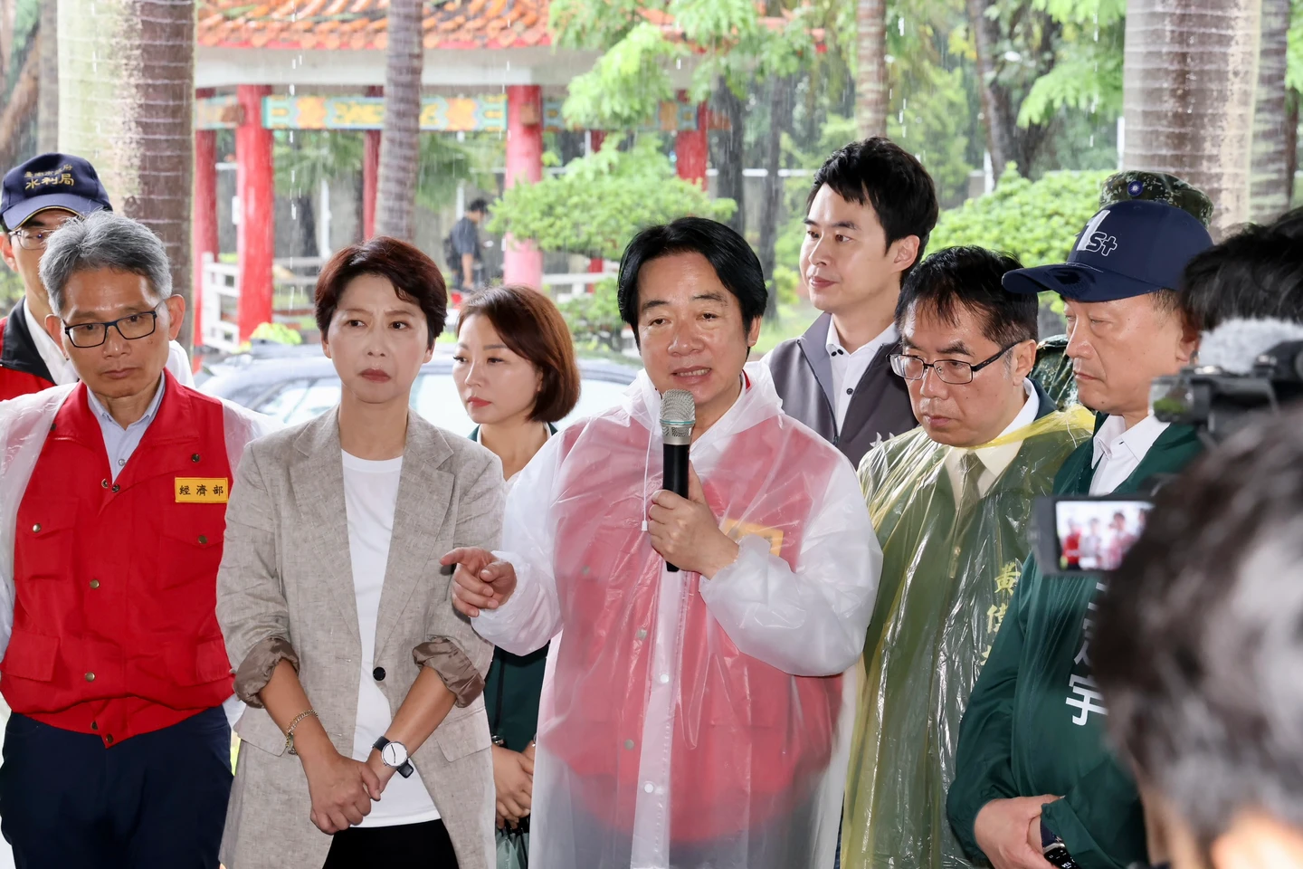 賴清德赴崑山科大勘災！讚台南淹水減99%　「老市長」提防汛三藥方