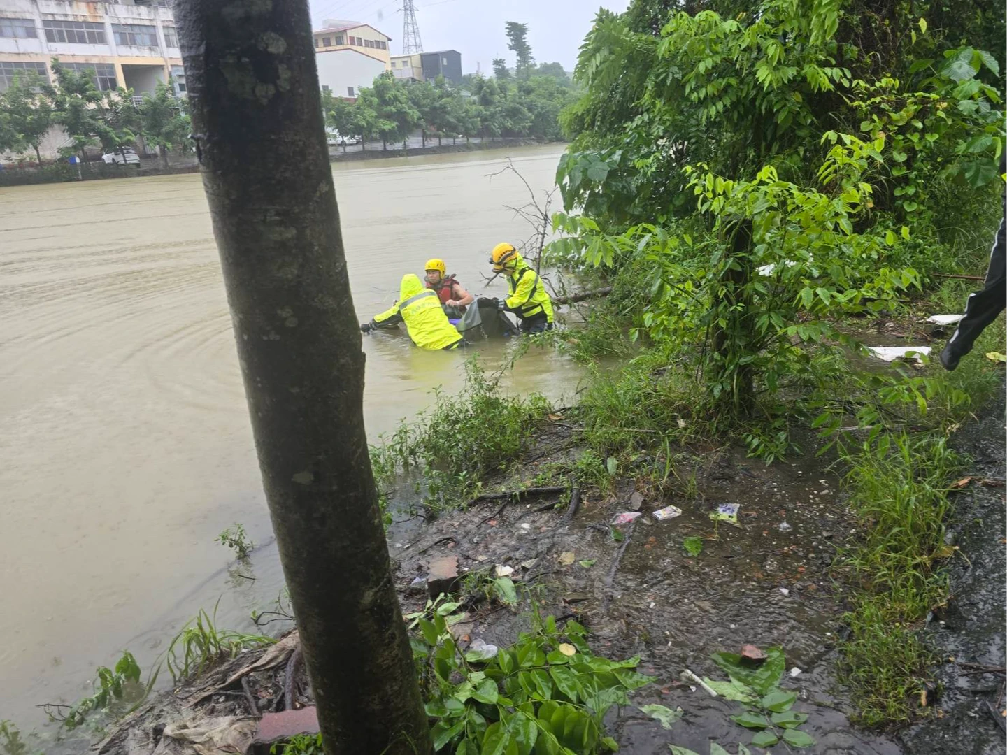 高雄8旬婦豪雨騎車失聯！遺體漂浮水面被尋獲　兒：媽媽要出門買東西