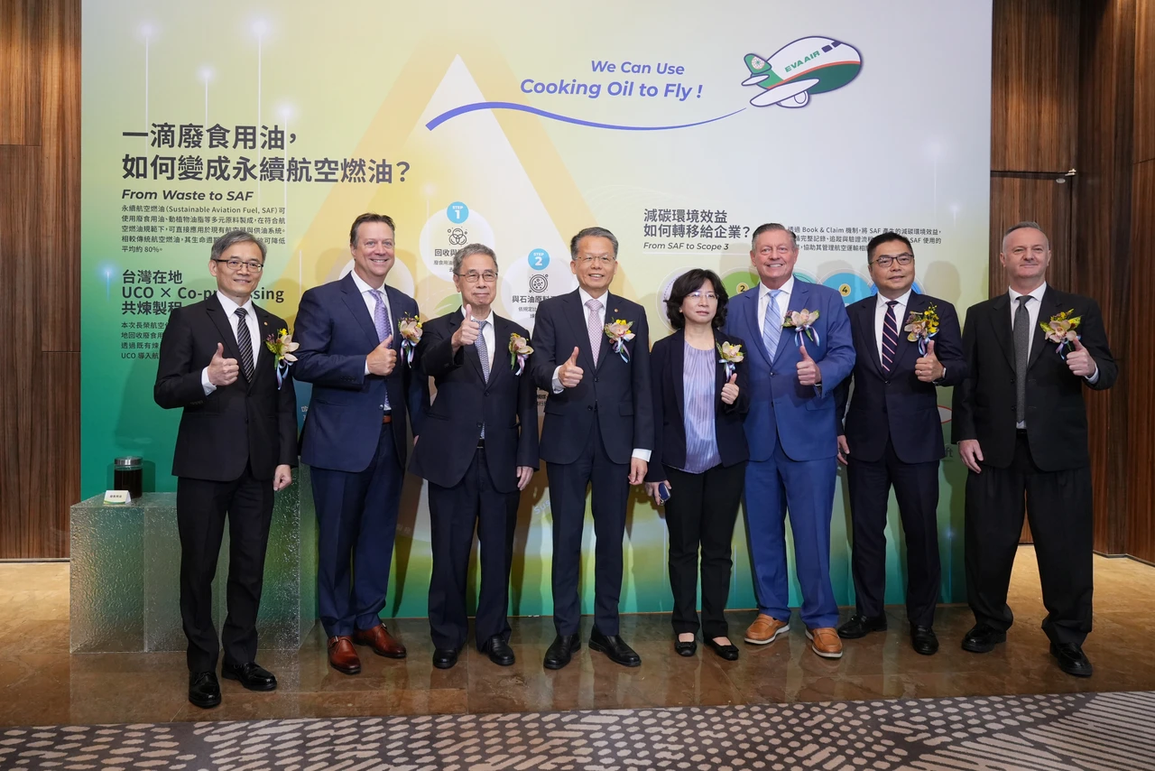 串聯台灣速食廢油！長榮航空跨界合作解SAF高成本痛點　首年供微軟1.5萬噸減碳效益