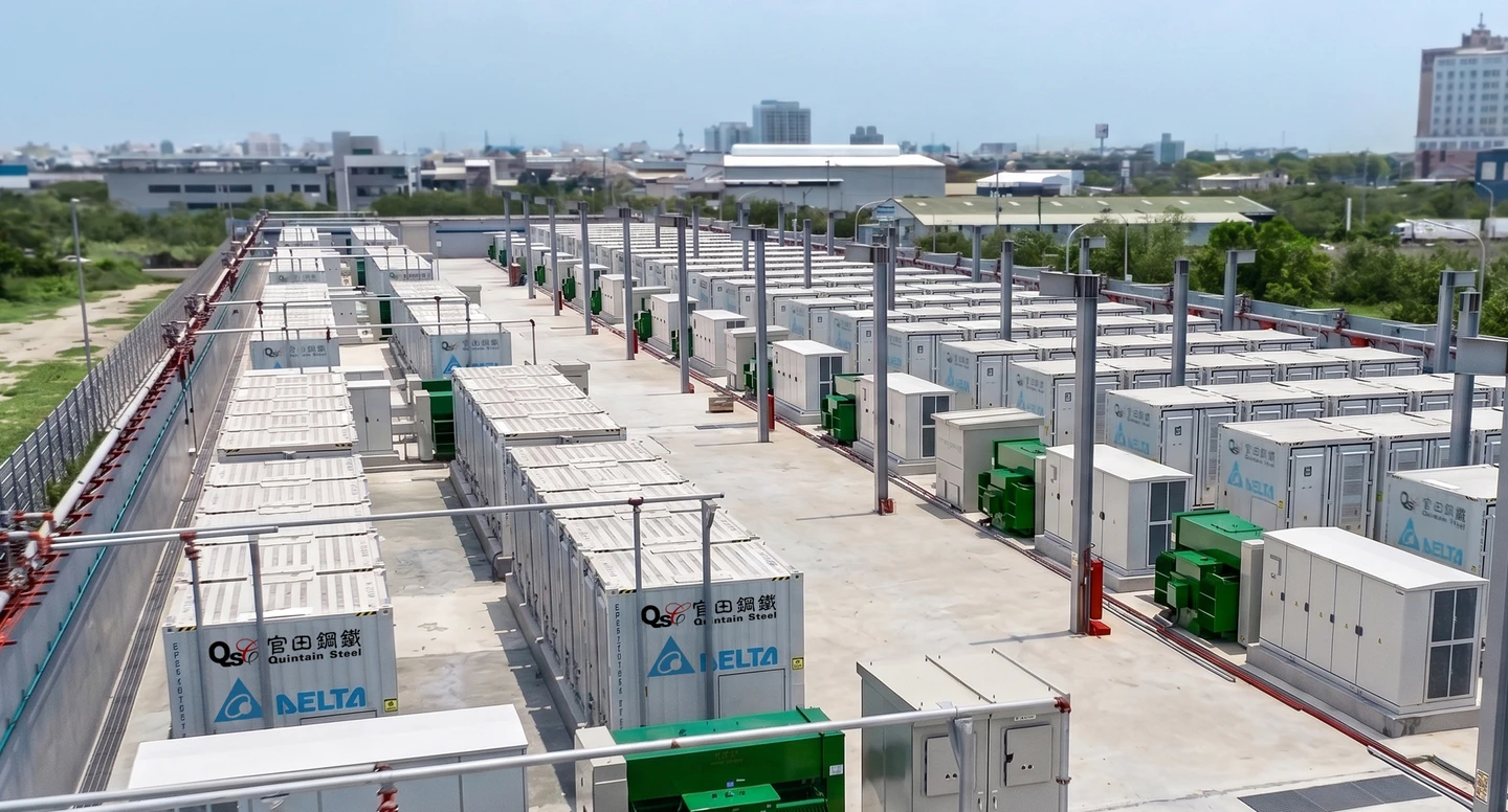 台達攜手官田鋼打造80MW大型儲能系統　正式併網啟用強化南台灣電網韌性