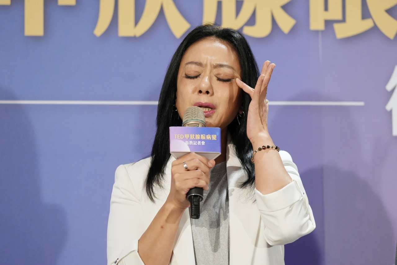 金鐘視后高慧君突雙眼不對稱、複視　揭甲狀腺眼病變纏身5年