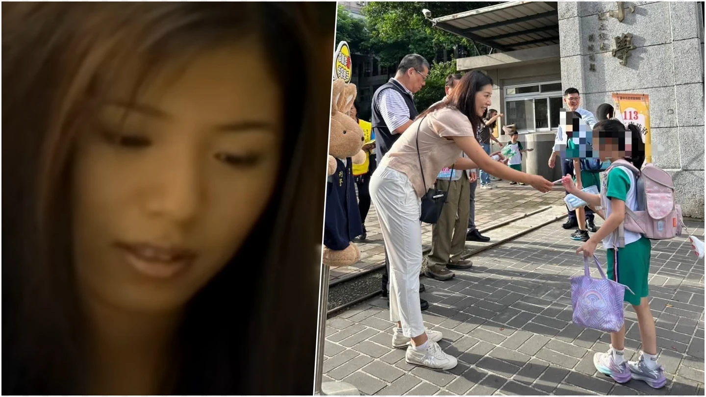 昔玉女歌手消失19年！現身台中開學日　成「最美家長會長」護童亮點