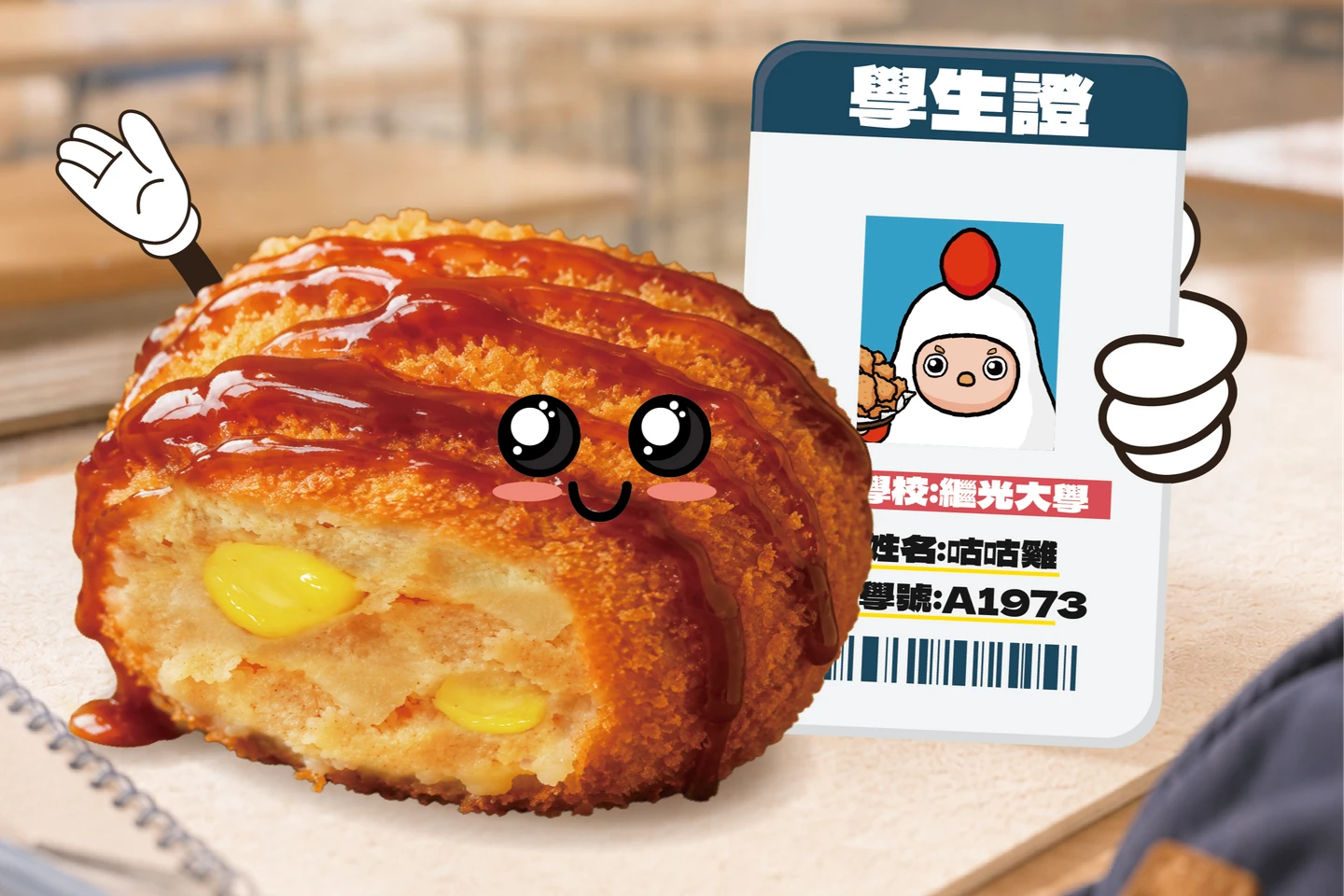 開學優惠爛人包｜速食店「出示學生證」可樂餅免費吃　雞塊、薯餅買1送1