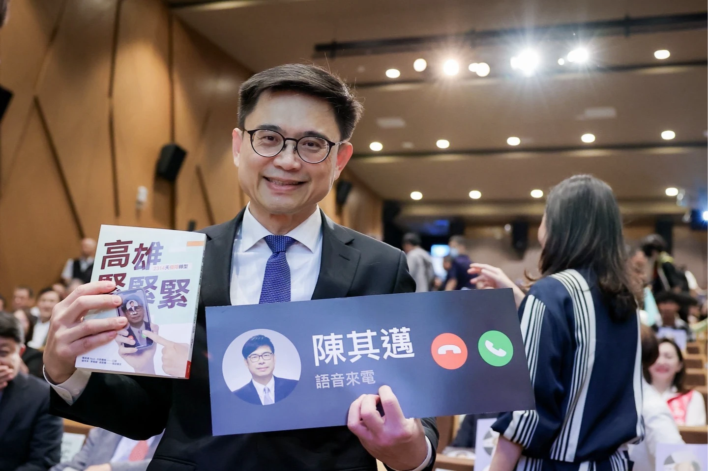 賴瑞隆邀陳其邁掌競總！蔡英文也任要職　綠營大咖接力助陣