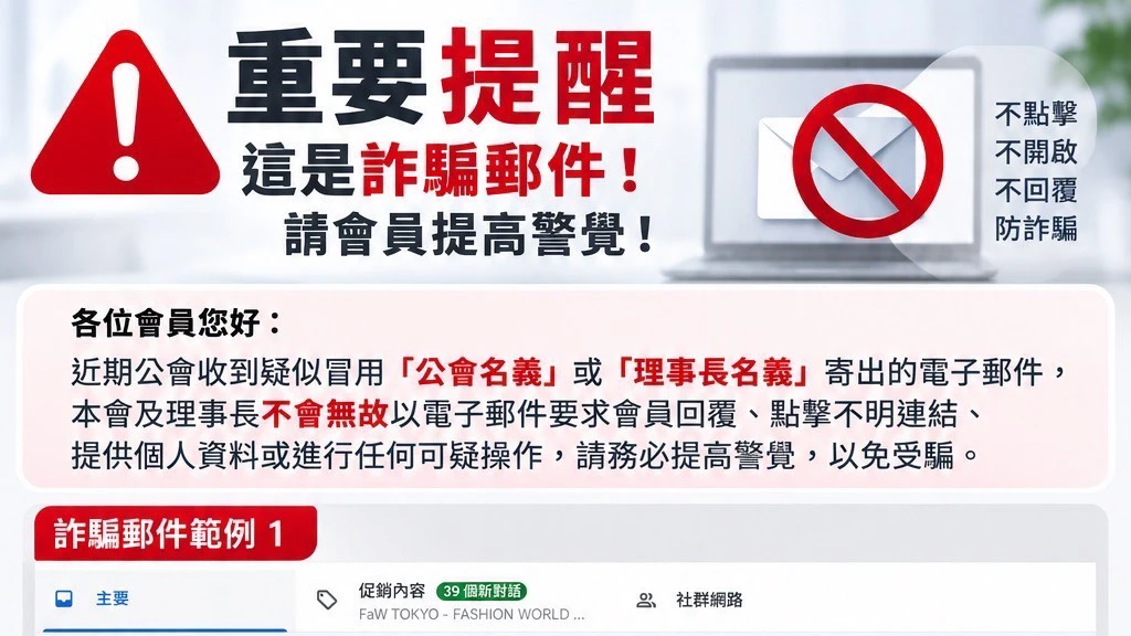 假公會真詐騙！新北驗光師公會遭冒用　理事長急報警