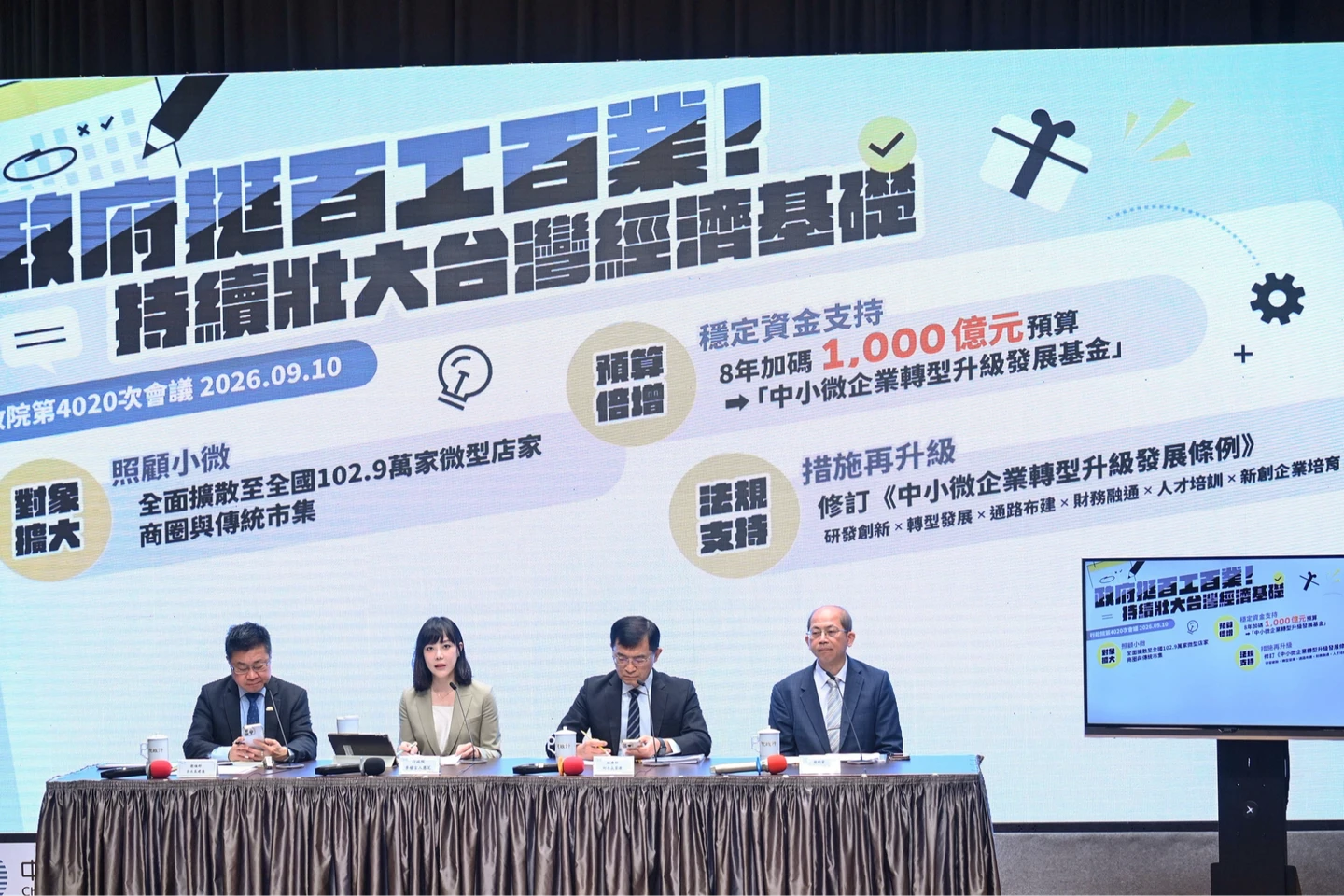 政府給你靠！8年2千億資助中小微企業升級　商圈市場、微店家通納入
