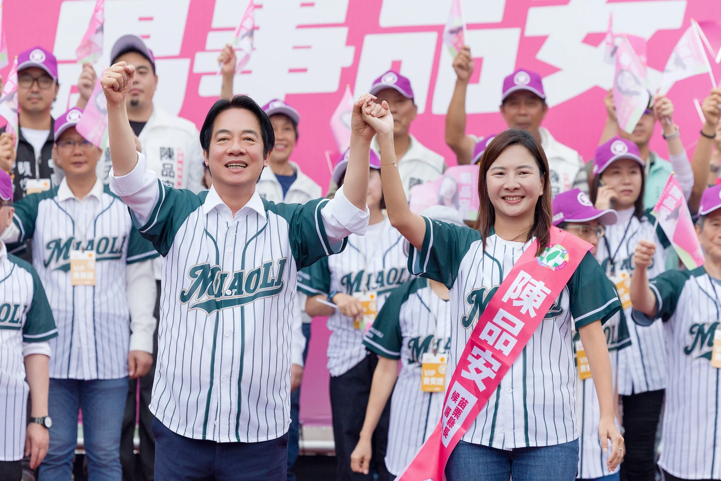賴清德挺陳品安：若當選，中央絕對支持苗栗各項建設需求
