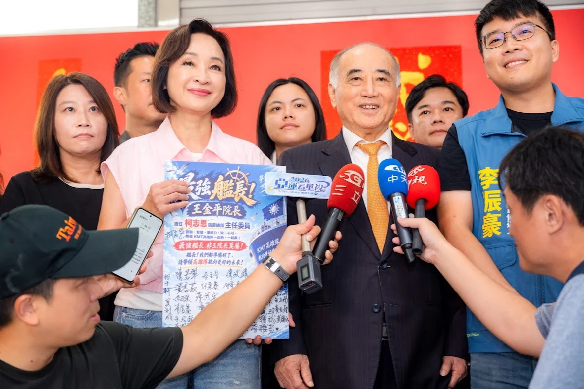 大咖對決！王金平破例掌柯志恩競總主委　賴瑞隆請出陳其邁、蔡英文對陣