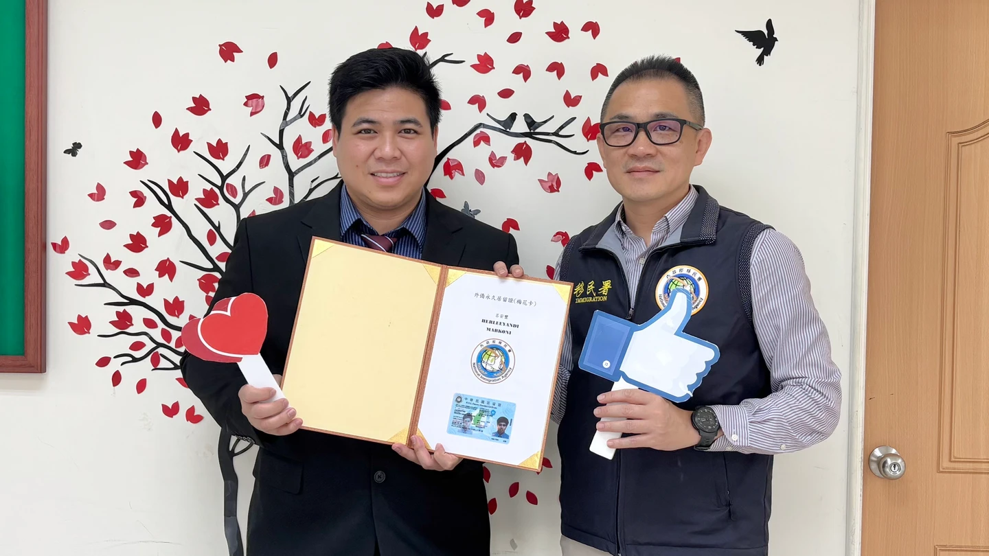 來台攻讀博士跨界！AI技術助攻台臨床醫療　印尼學者獲頒梅花卡永久居留