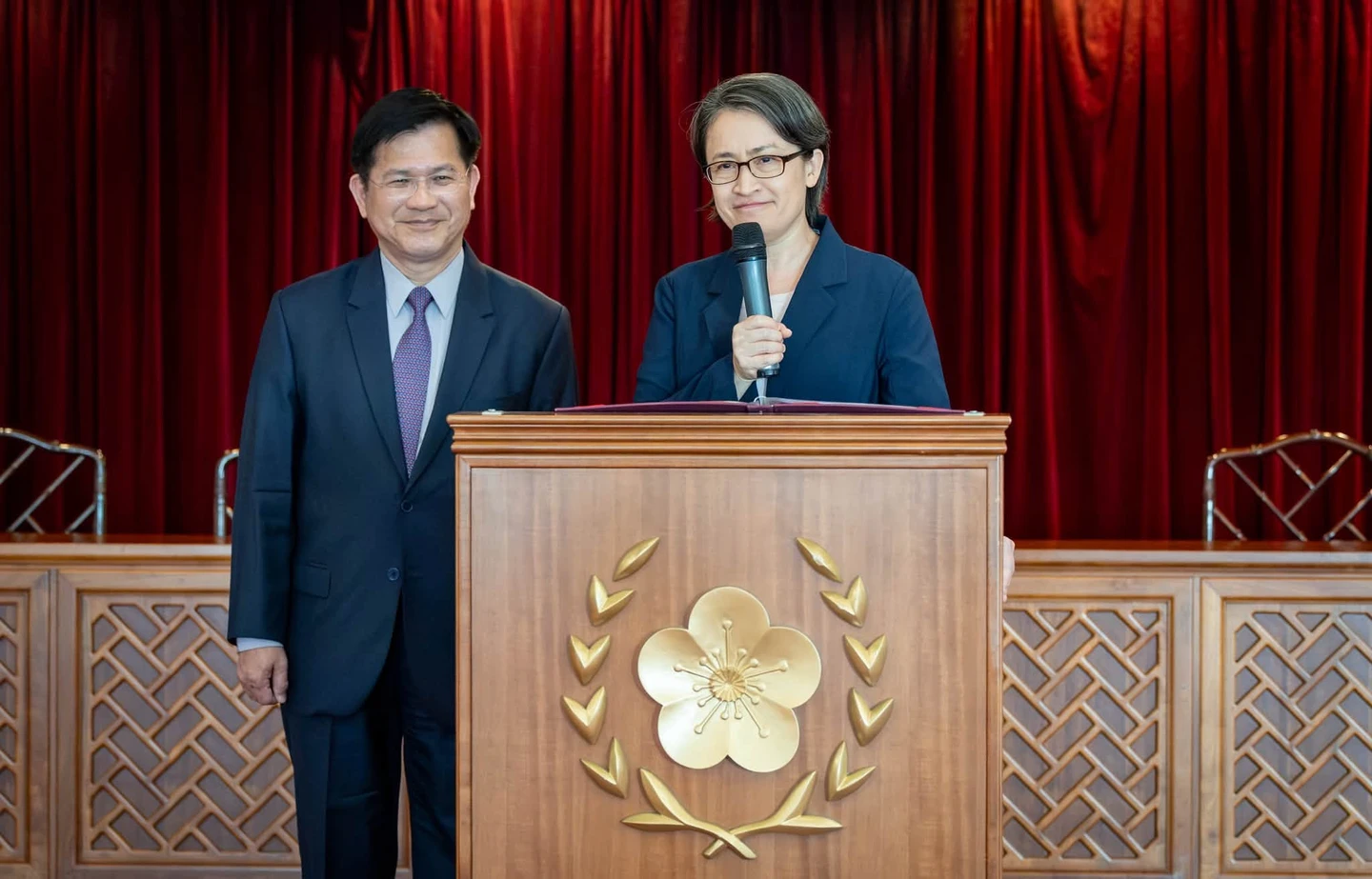 27小時低調訪義！蕭美琴：即使處境艱難　台灣勇敢與世界同行