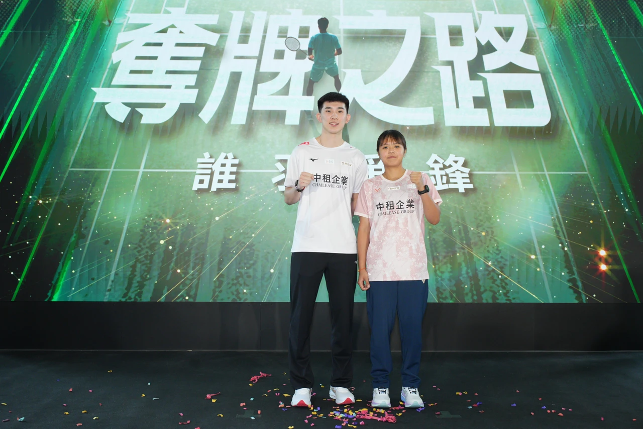 亞運｜中租羽球最強混雙合體出征！老鳥葉宏蔚帶頭　詹又蓁自爆求勝小迷信