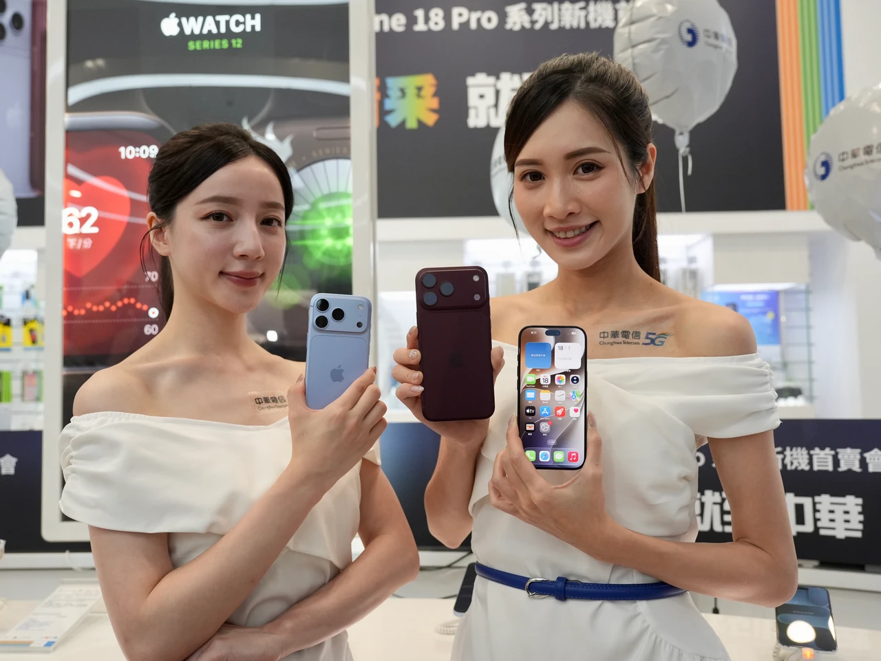 中華電信iPhone 18 Pro開賣！桃園果粉昨晚北上搶頭香　瞄準Pro Max快充升級