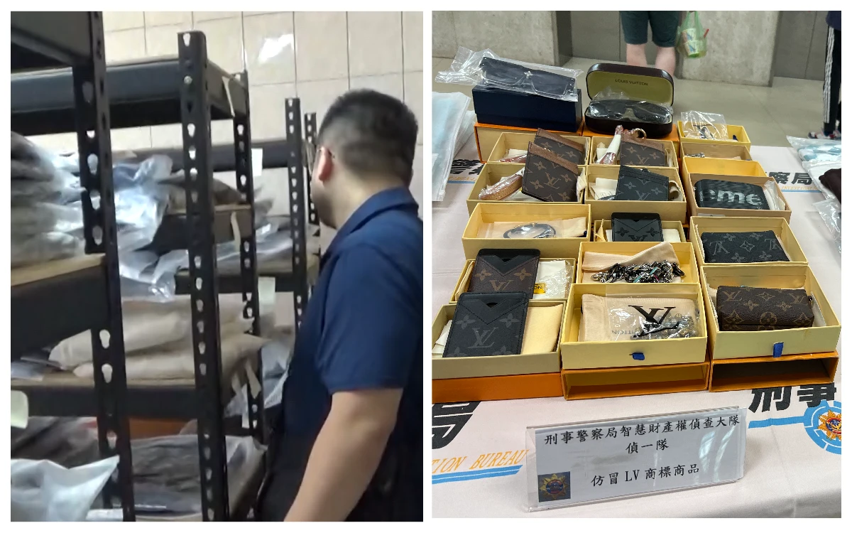 PRADA 、LV只要市價1/20！一家三口賣假貨慘了　侵權2000萬遭警登門逮捕