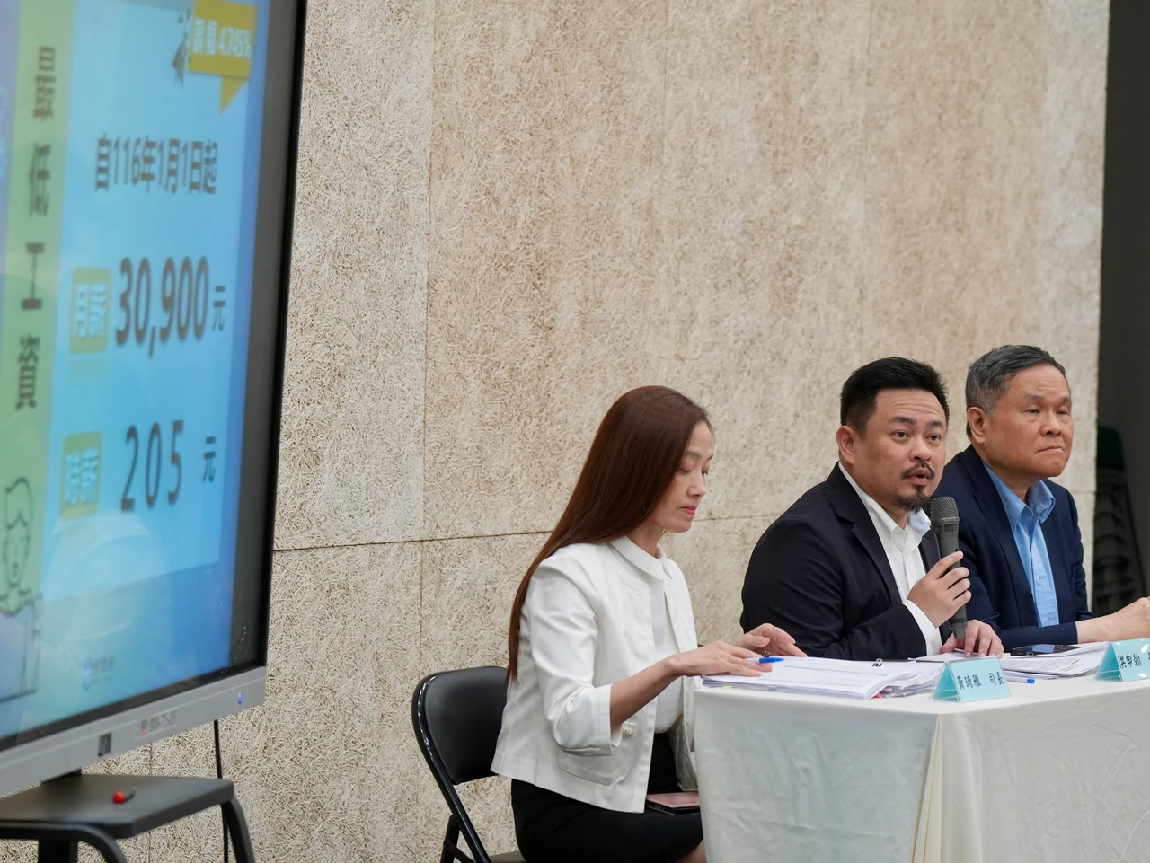 最低工資漲不到5％！洪申翰避談是否滿意　政府將推補貼企業方案