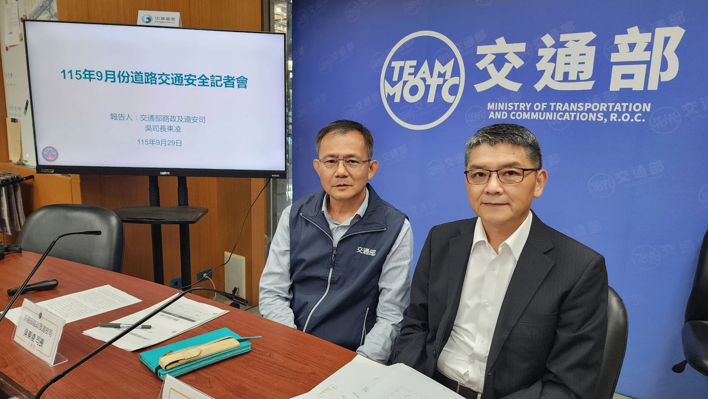1至7月道安統計出爐！高齡死亡不降反升　毒駕定義調整單月飆7死