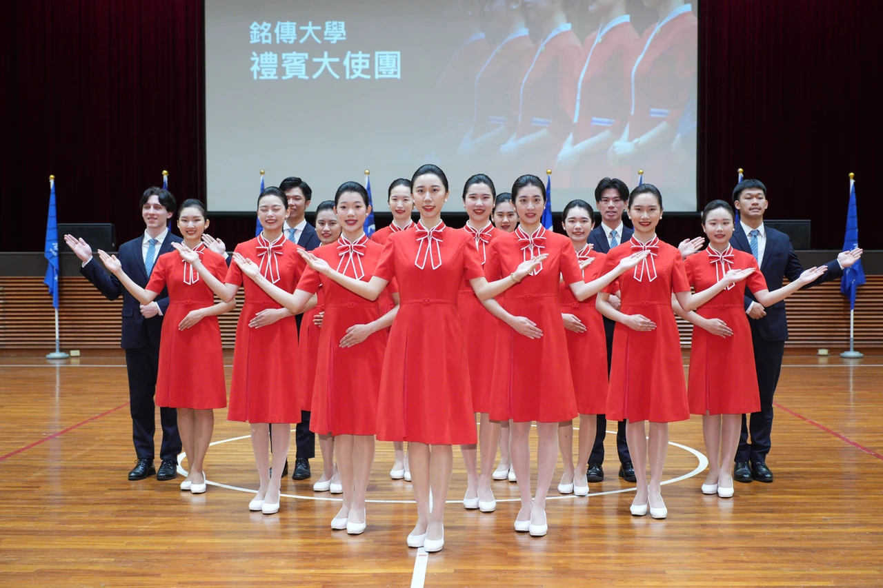 銘傳大學國慶禮賓大使亮相　來自史瓦帝尼的他撞臉好萊塢男星