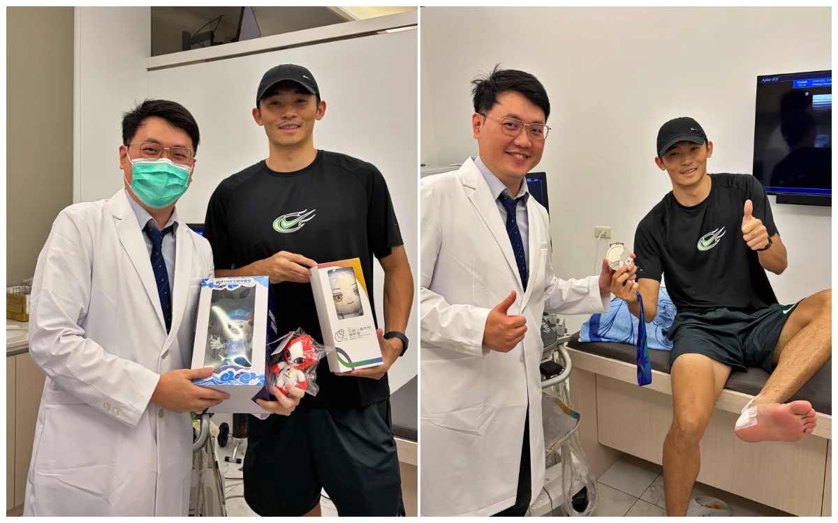 獨家｜陳玟溥亞運奪銀哭了！神隊友醫師揭他扛壓復健「賽前又受傷」　大讚：非常了不起