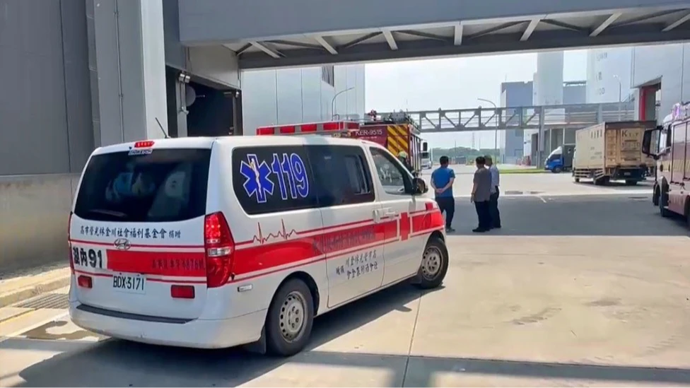 華邦電高雄廠爆工安意外！化學廢液突噴濺　4人灼傷送醫