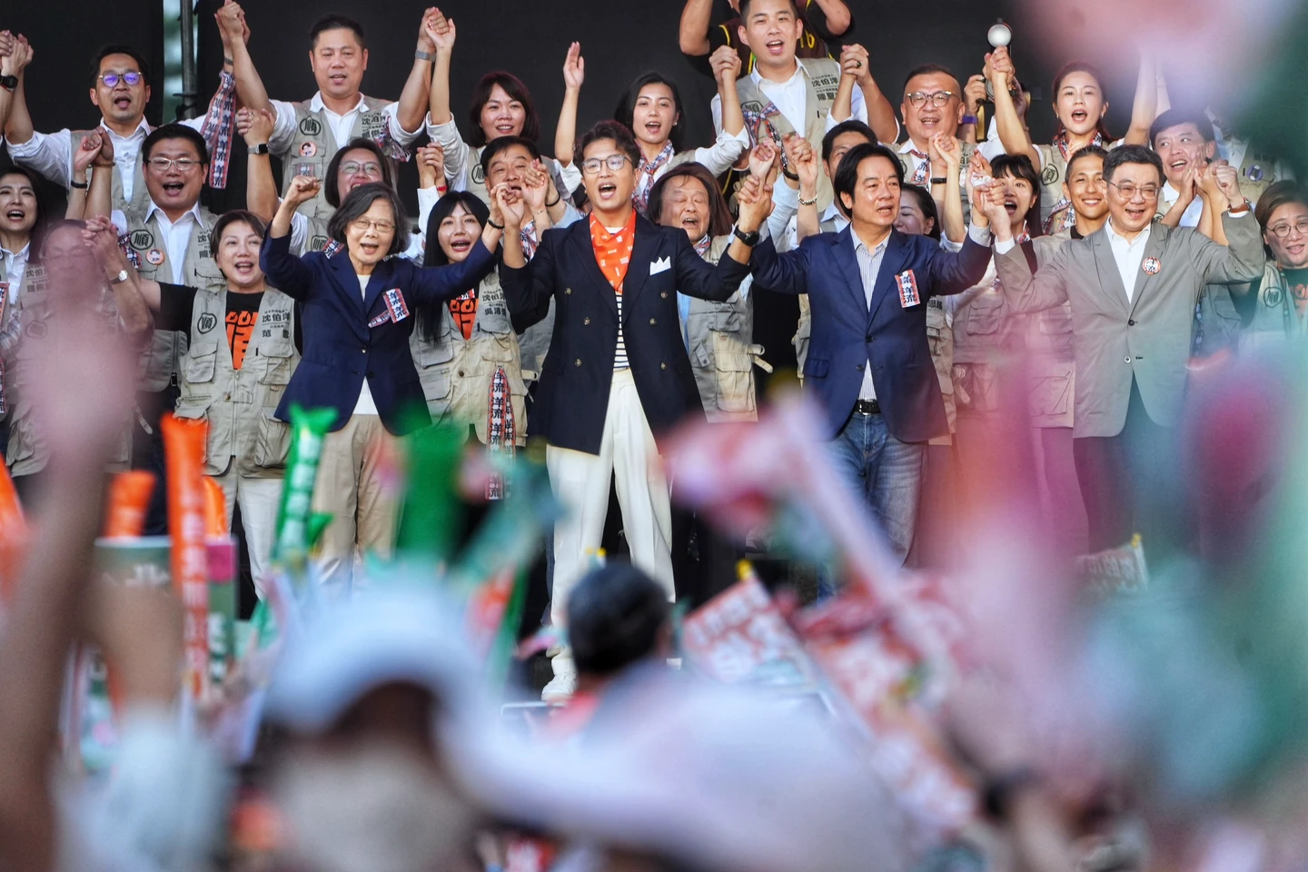 拼逆轉勝！賴清德：拿45％就勝利是認知作戰　誇沈伯洋台北首位談願景候選人
