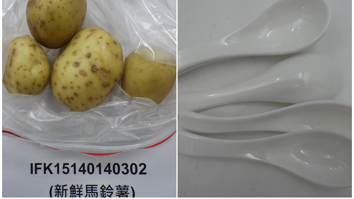 華元食品進口美國馬鈴薯龍葵鹼超標、退運銷毀339.58公噸　「叼貓」塑膠湯勺也違規
