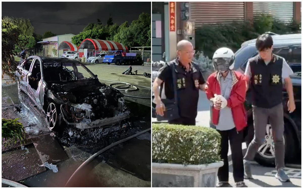 39分鐘連放3把火！台中男夜燒里長車+2宮廟動機曝　恐再犯遭聲押