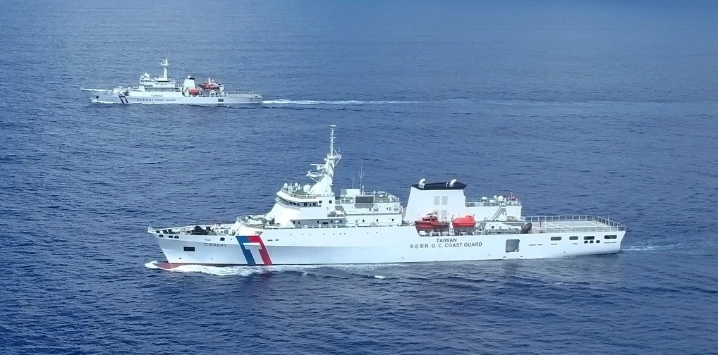 海巡外交再出擊！嘉義艦攜新銳澎湖艦訪帛琉　深化台帛海事合作