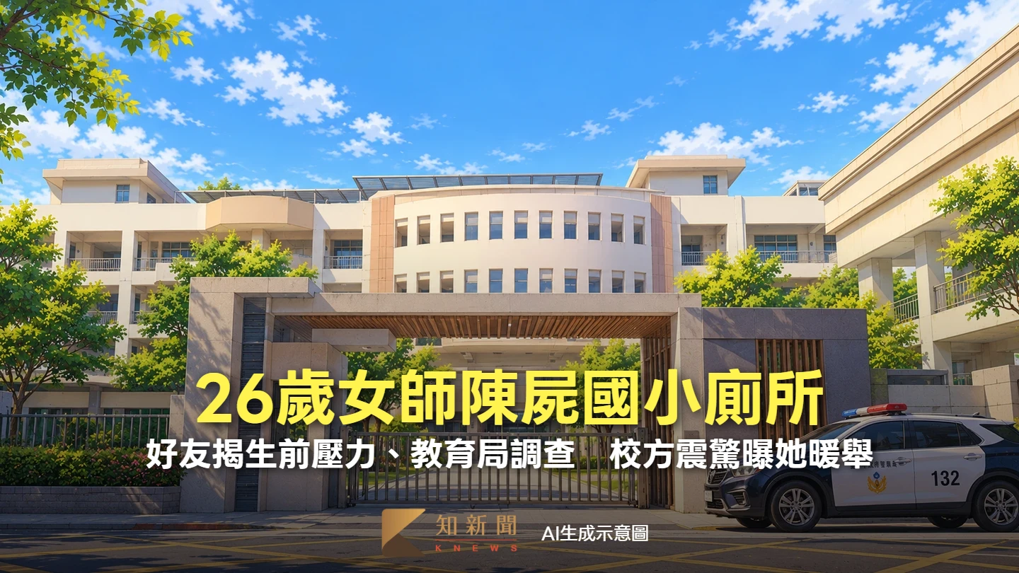 26歲女師陳屍國小廁所！好友揭生前壓力、教育局調查　校方震驚曝她暖舉