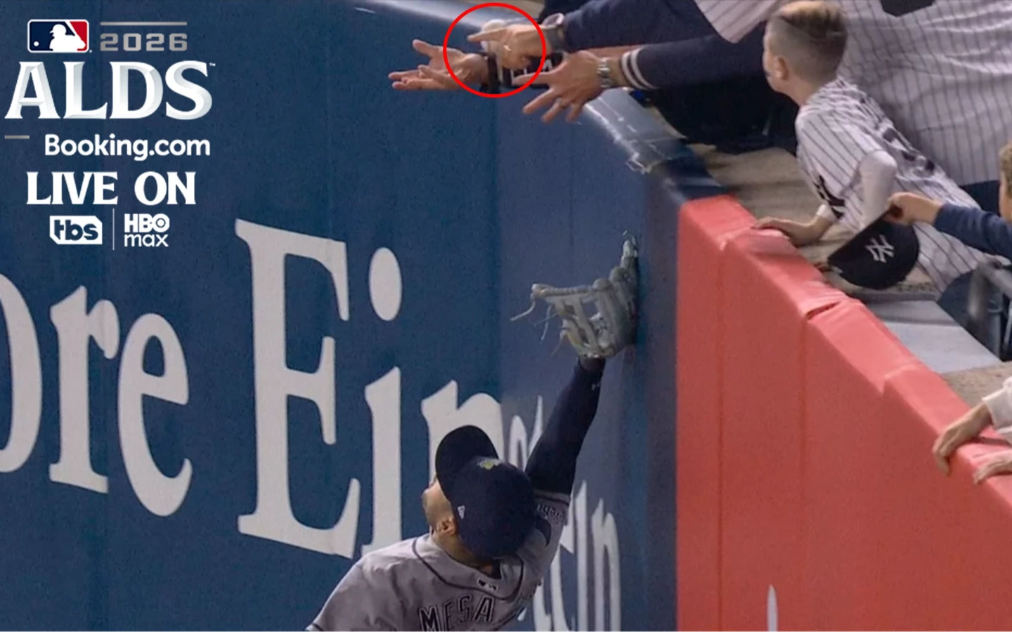 MLB｜被自家球迷害慘！兩分砲變二壘安　洋基反撲功虧一簣遭光芒橫掃出局