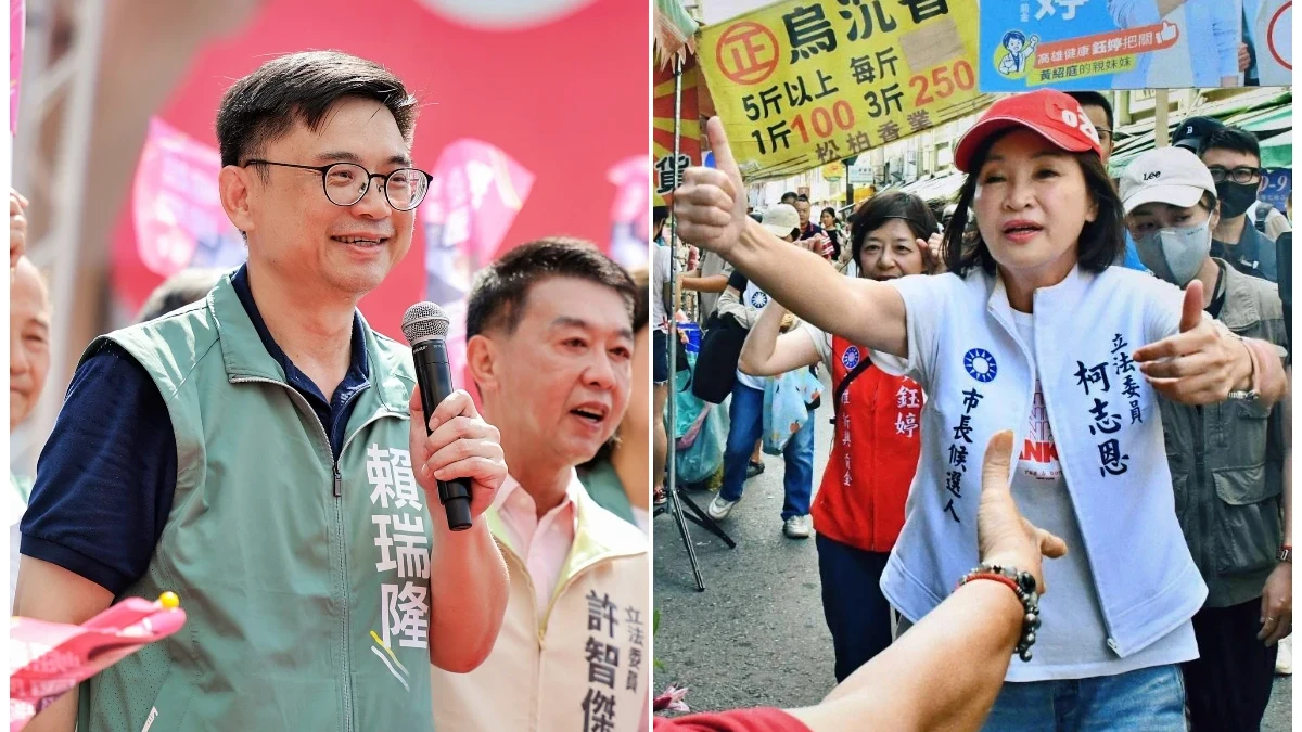 選戰倒數48天！柯志恩、賴瑞隆首場辯論成局　賴瑞隆：讓市民做最好判斷