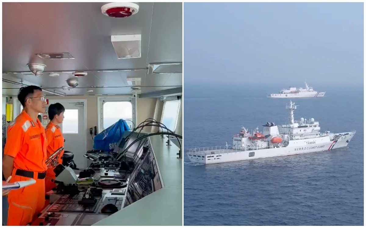 台帛海事合作再深化！海巡兩艦航抵北緯4度38分　刷新最南巡航紀錄