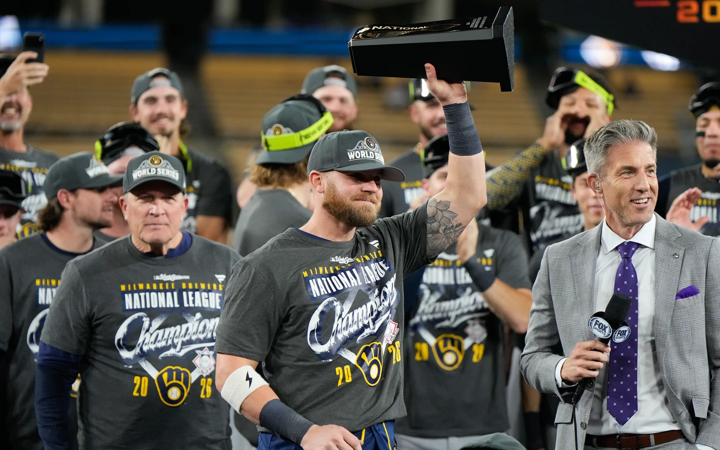 MLB｜臥薪嘗膽363天甜蜜復仇！釀酒人橫掃道奇雪恥　國聯冠軍賽MVP是他