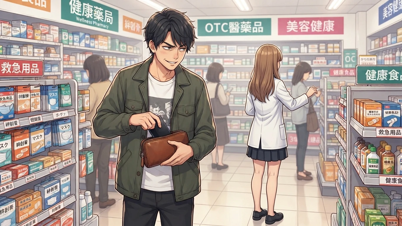 醫療用品店驚見偷拍狼！台中男狂伸包包進短裙下　女店員怒「無法原諒」