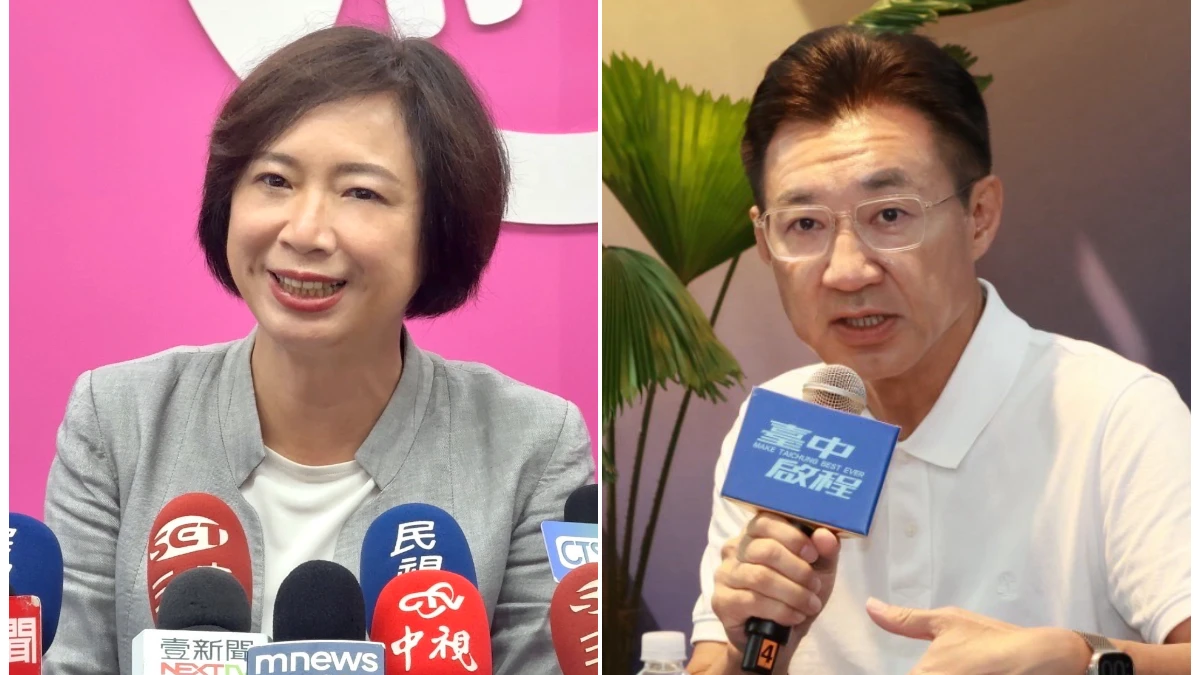 台中市長選戰另類交鋒！媒體人拋「英文辯論」 江啟臣欣然接招、何欣純質疑必要性