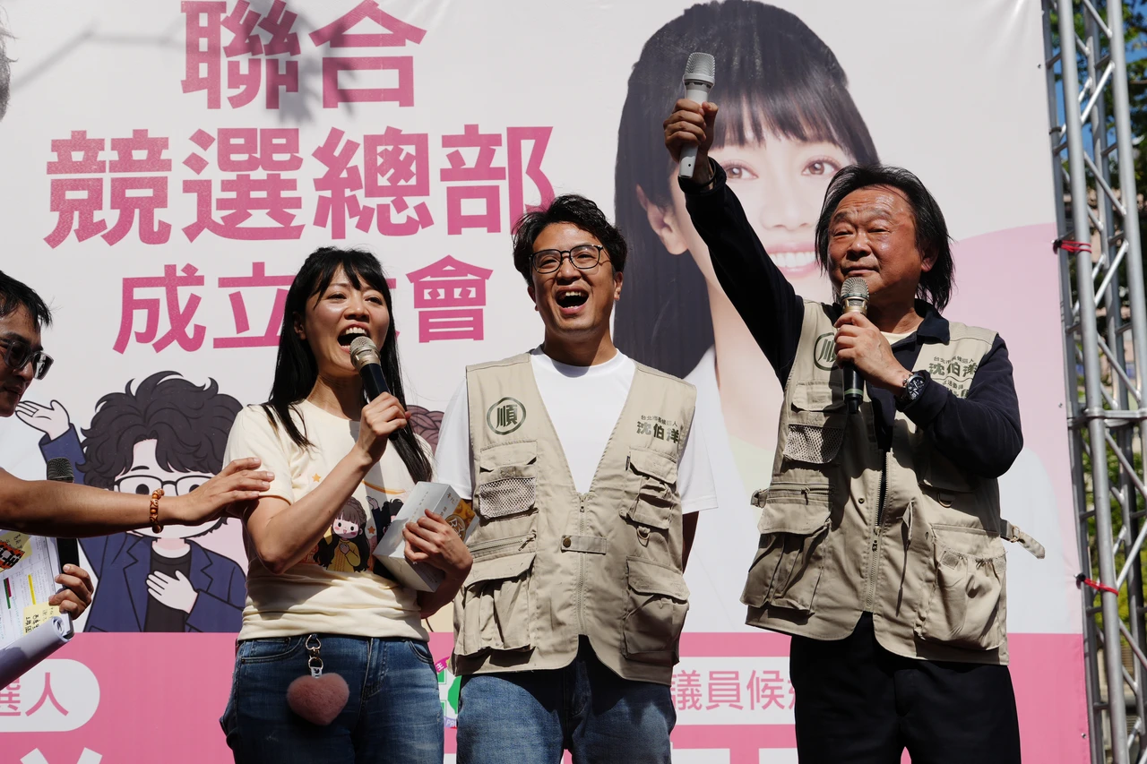 聯合競總成立！沈伯洋列舉高嘉瑜優點「唱歌好聽也在內」　她立馬印證