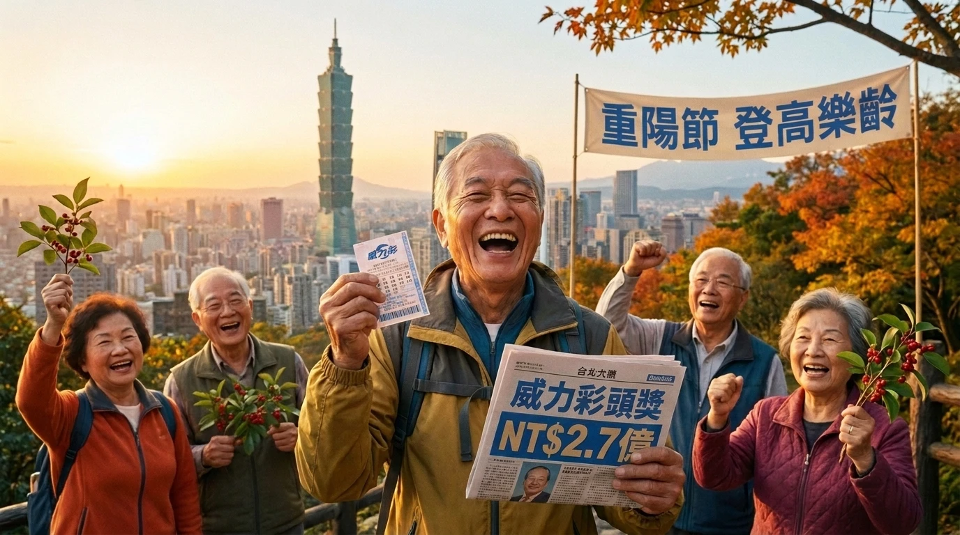 重陽節威力彩上看2億　4生肖偏財運爆棚！開運祕訣大公開