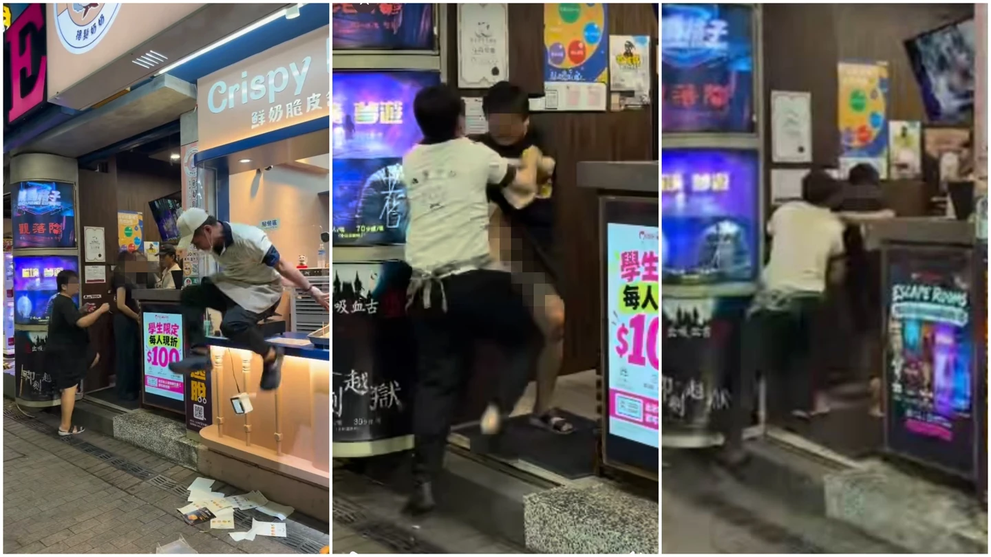 西門町全武行甜甜圈成排隊名店！追打畫面「一戰成名」　民眾朝聖新台幣力挺