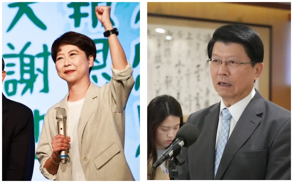陳亭妃民調支持度輾壓謝龍介　形象、自家黨魁淪為他競選絆腳石