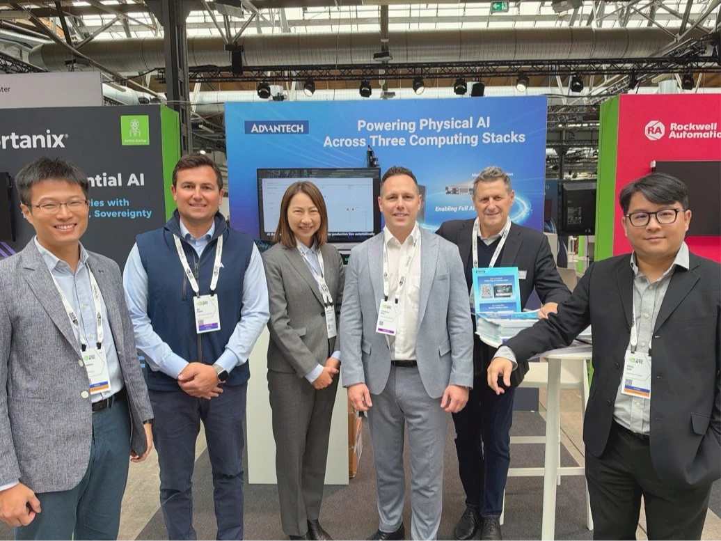 研華於NVIDIA GTC Berlin 2026展示完整工業AI布局　加速工業場域邁向智慧自主