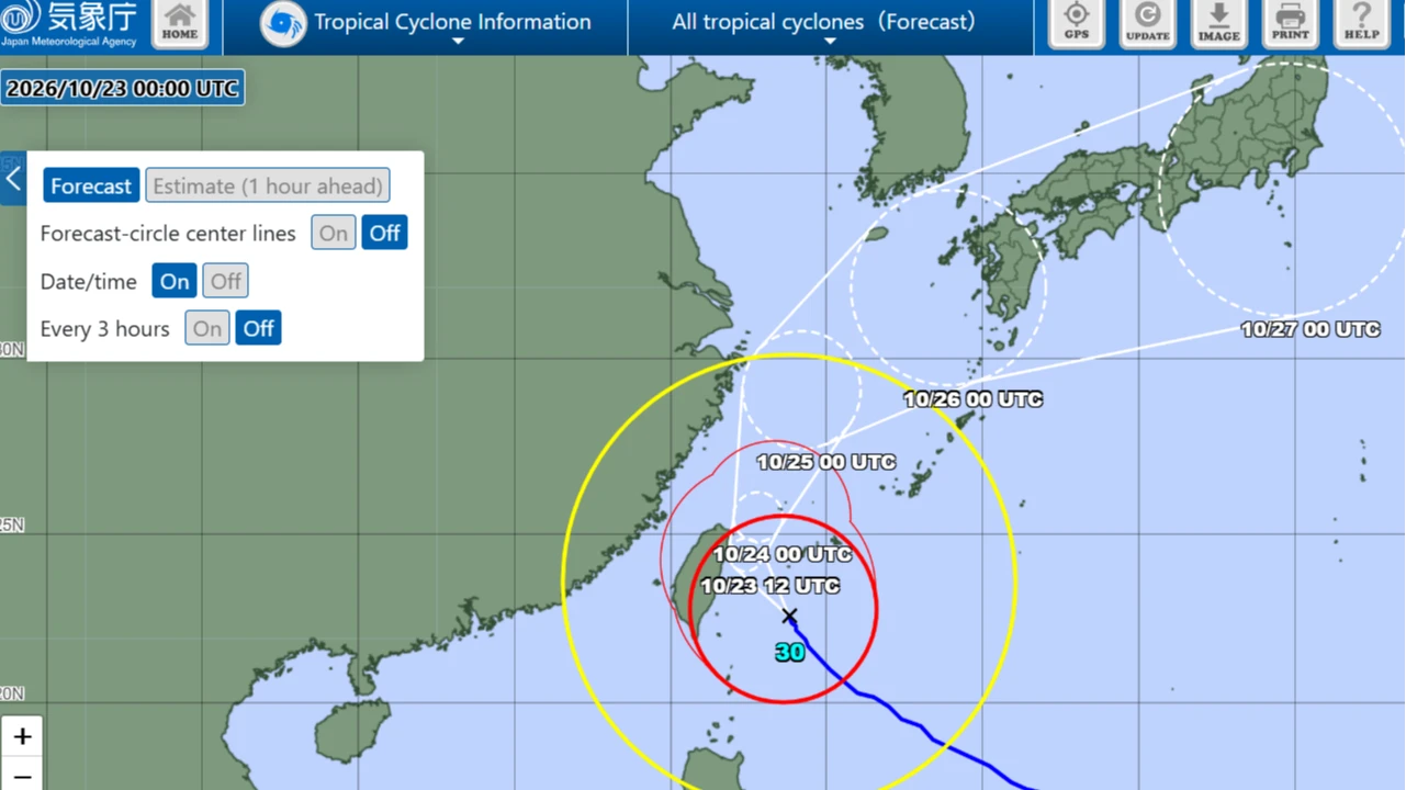 薔琵颱風發威！沖繩恐掀12公尺巨浪　日氣象廳示警：本島防強降雨