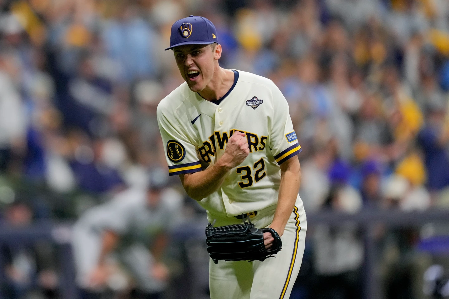 MLB｜米肖羅斯基第1球就破世界大賽紀錄　釀酒人G1險勝光芒奪「開門紅」