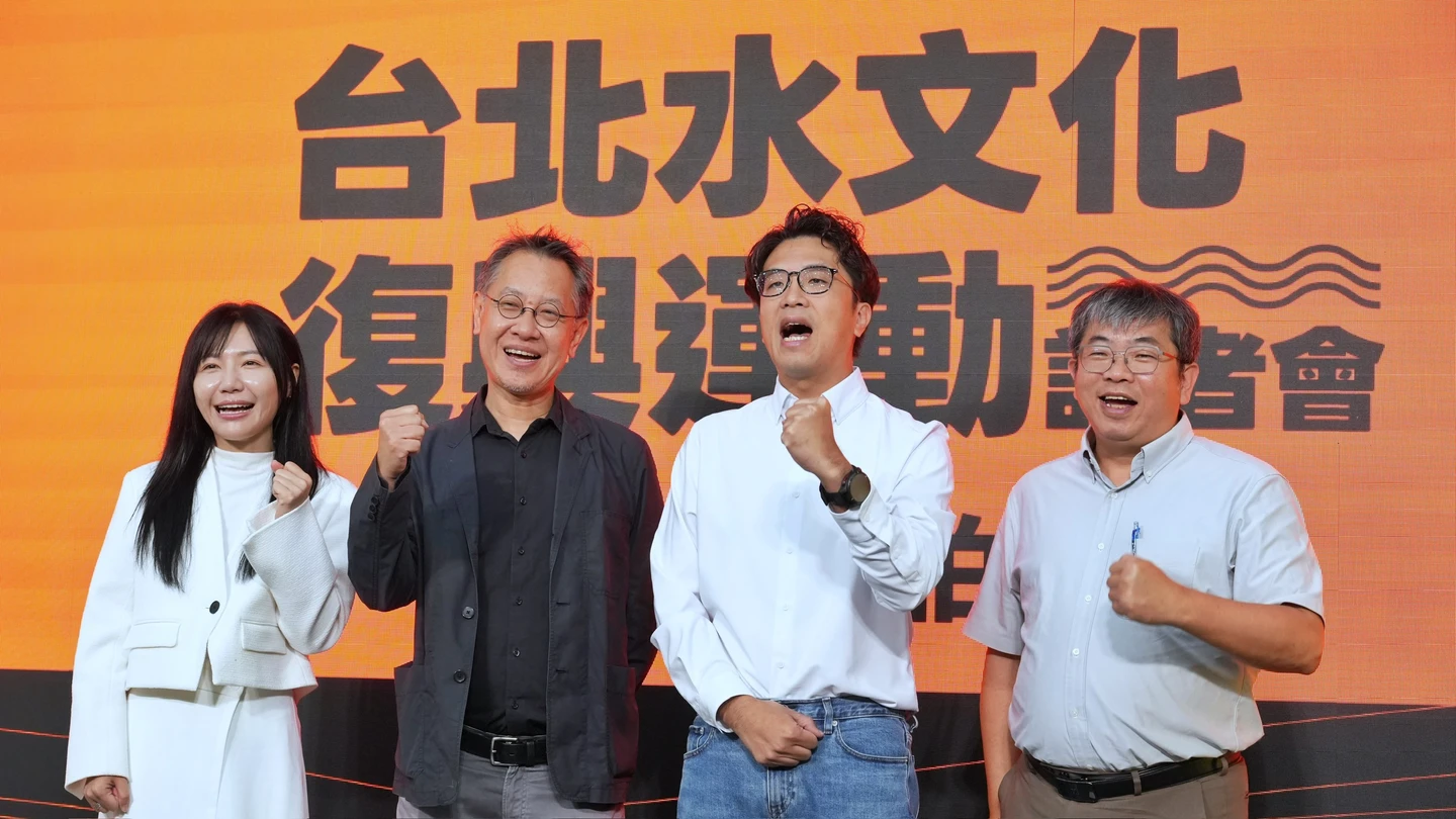 沈伯洋推5大水治理政見　打造「台北水文化復興運動」