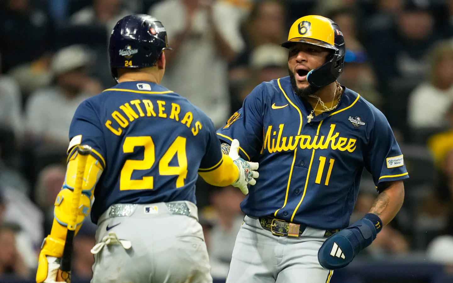 MLB｜兩出局後狂拿8分！釀酒人史詩級大勝聽牌　隊史首冠僅差一勝