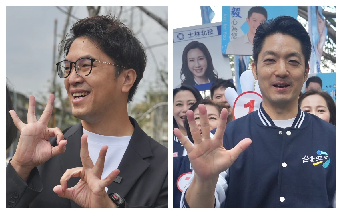 台北市長候選人號碼抽籤出爐！沈伯洋3號、蔣萬安5號