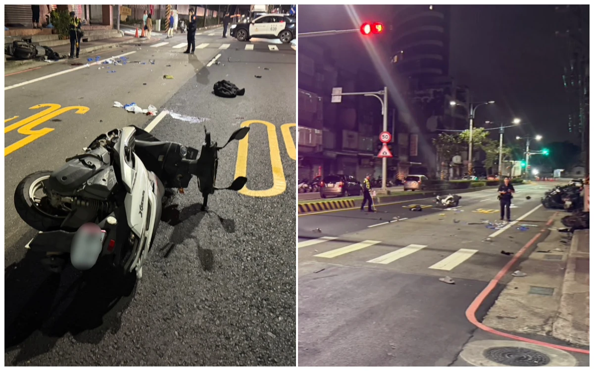 新北死亡車禍！軍人收假返營區遭酒駕騎士猛撞　1死1重傷