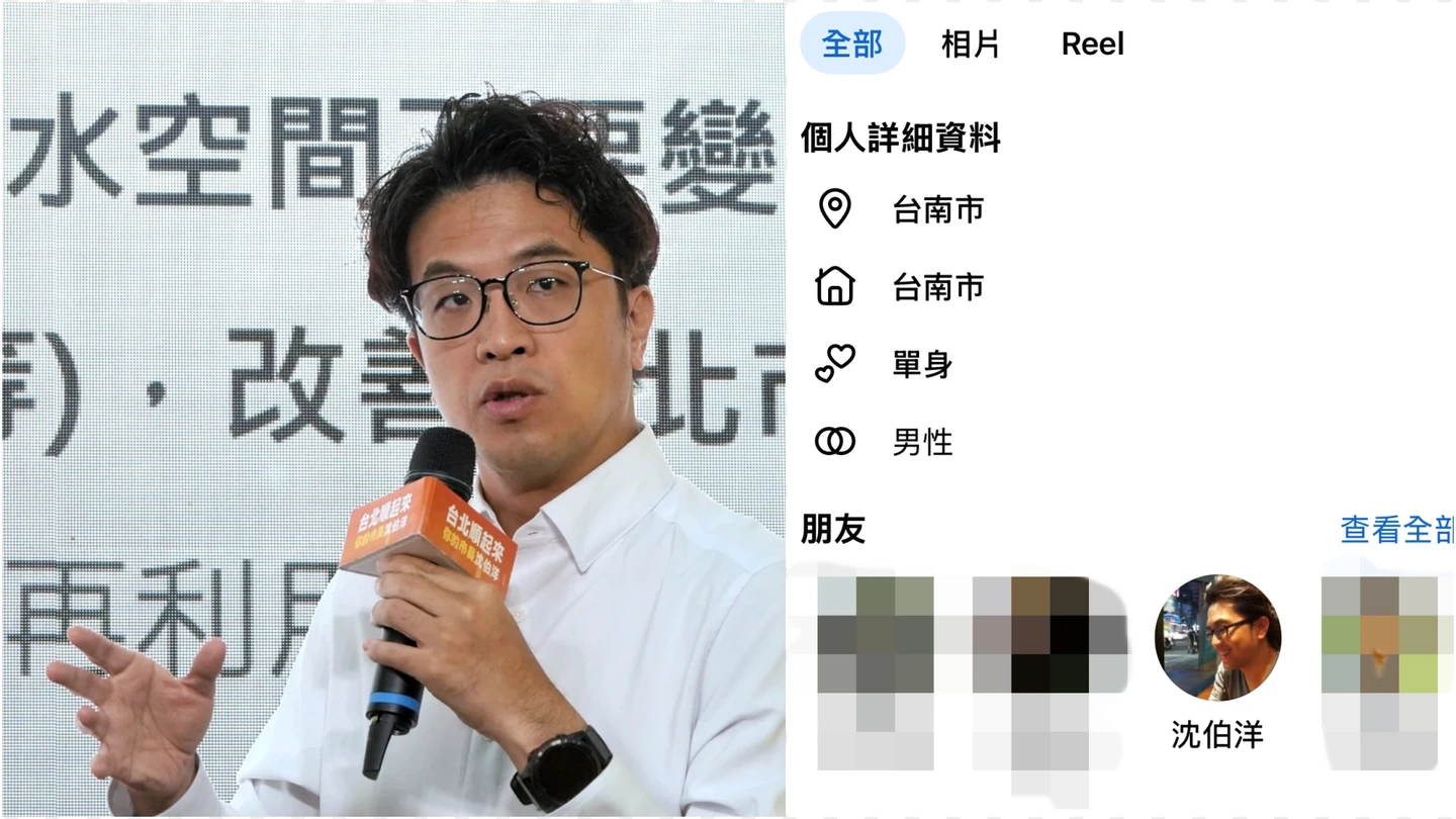 河口湖驚天命案！被指和主嫌是FB好友　沈伯洋曝2人「唯一交集」