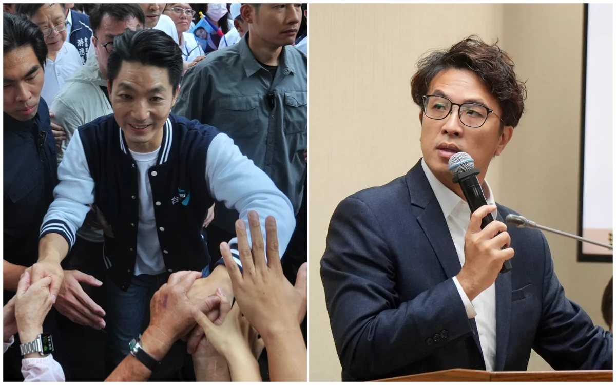 蔣萬安「安可大舞台」驚悚視覺、形式遭譏抄襲　沈伯洋樂見：市民可以比較