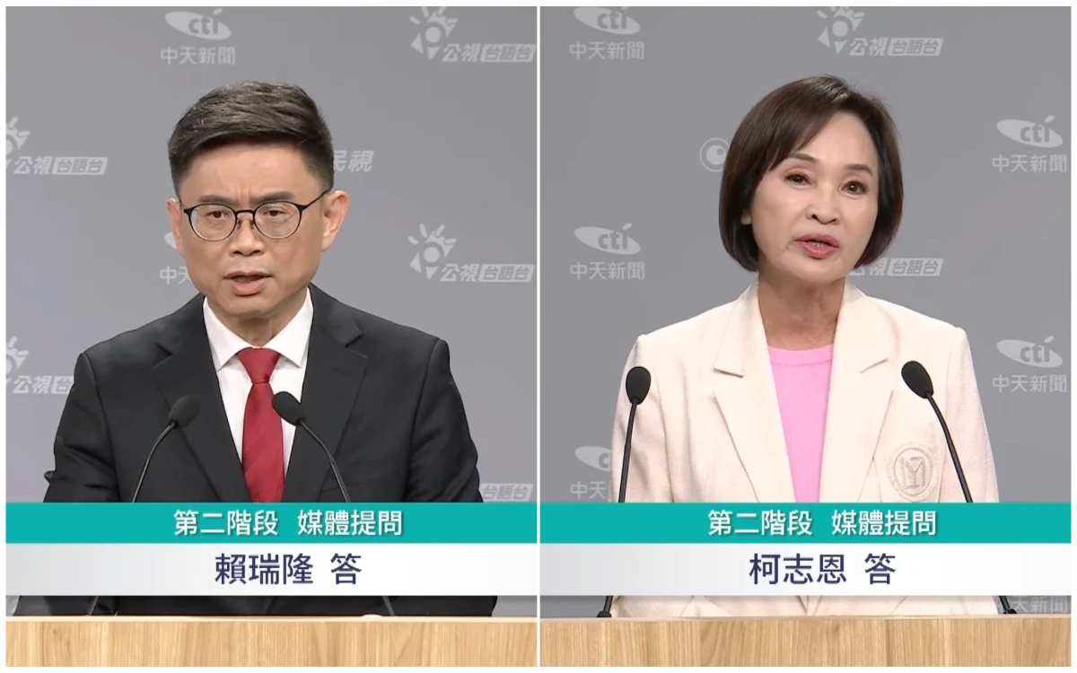 高雄辯論火力全開！柯志恩嗆「新潮流寶寶」別造謠　賴瑞隆反擊：能抵抗黨意？