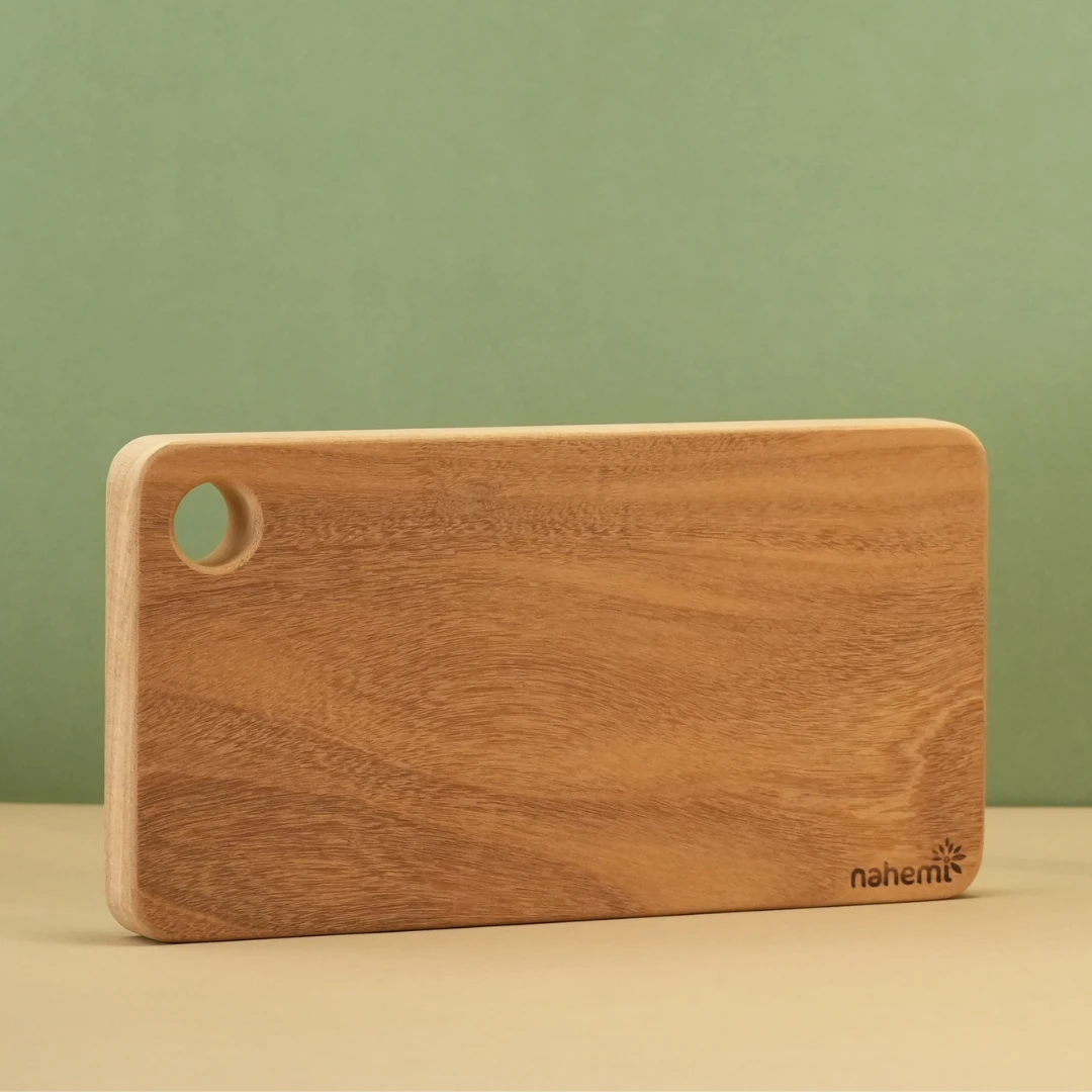 娜禾蜜 非洲柚木實木-露營砧板/戶外砧板